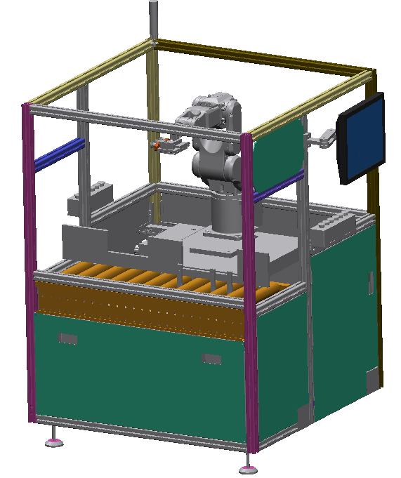 流水线即印即贴自动贴标机（成熟非标机）